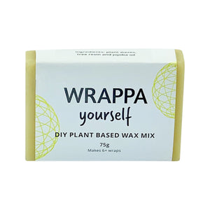 Wrappa Yourself Diy Wax Mix Plant Based (Vegan) 75g (Makes 6-10 Wraps)