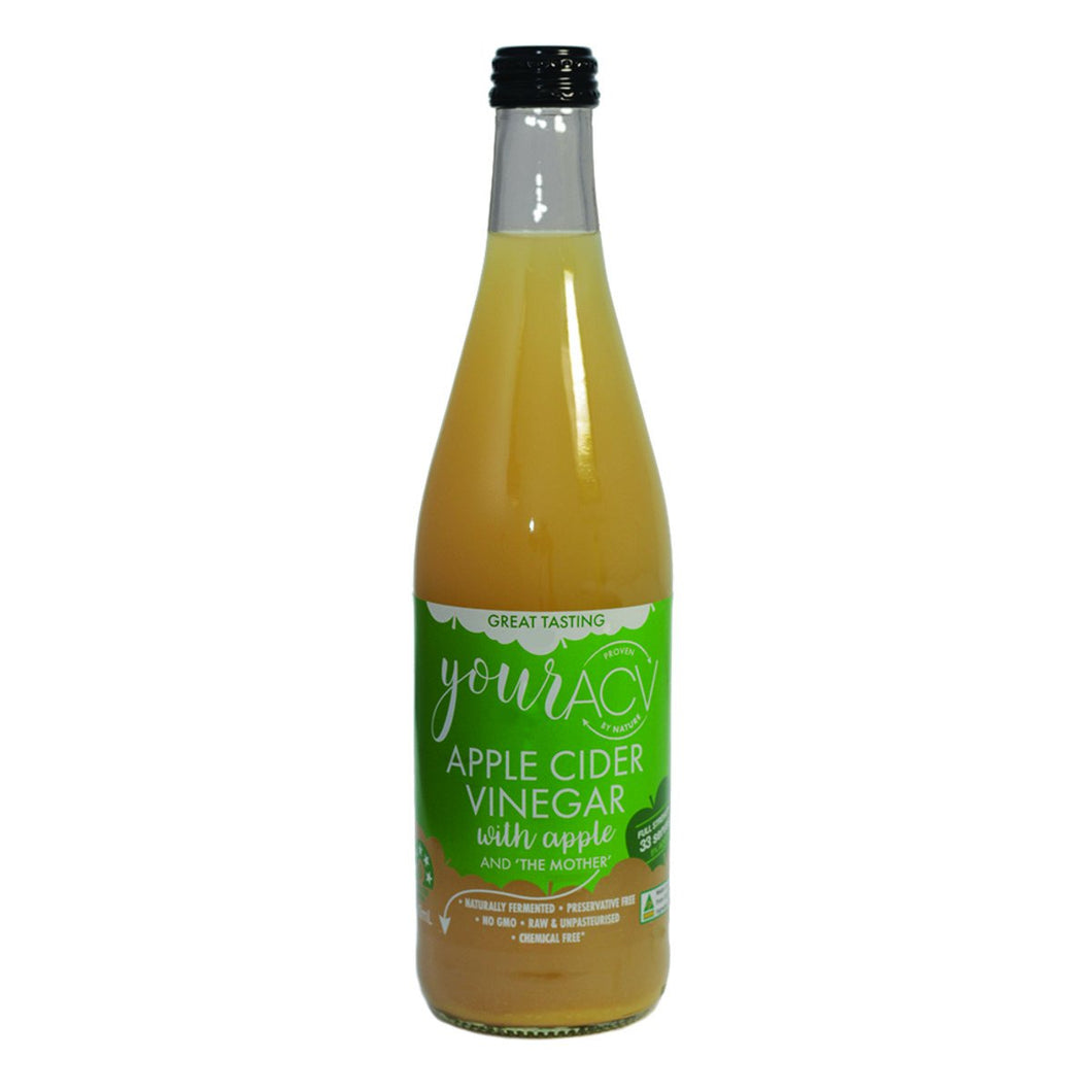 Youracv Apple Cider Vinegar With Apple 500ml