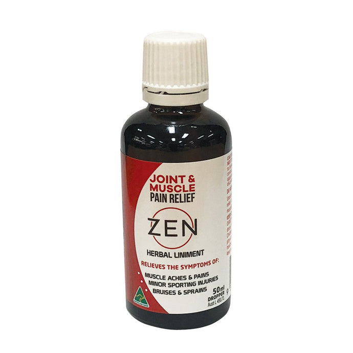 Zen Therapeutics Herbal Liniment (Joint & Muscle Pain Relief) Dropper 50ml